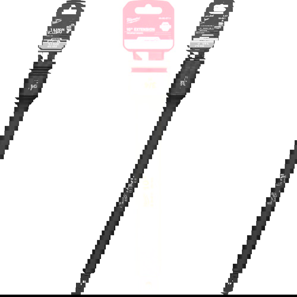 Socket Extensions; Overall Length (Inch): 10 ; Overall Length (Decimal Inch): 10.0000